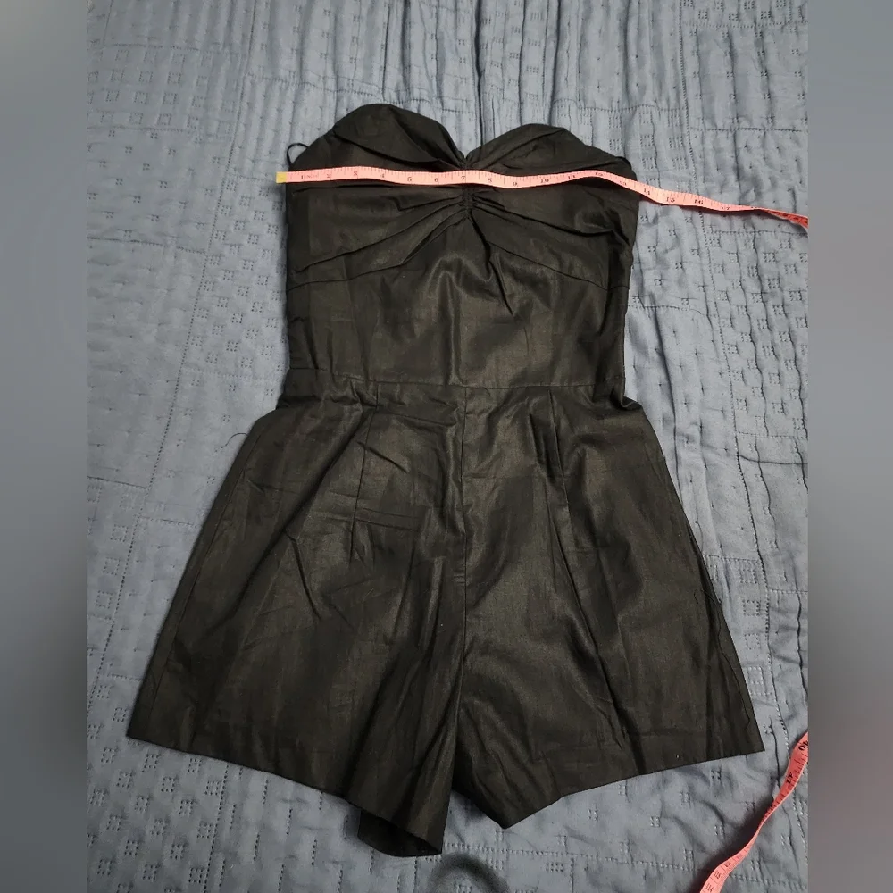 Hearts and Found curtsie playsuit set in black XS - Picture 4 of 13